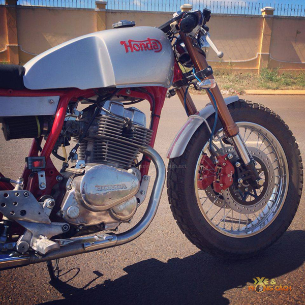 Honda LA 250 độ Cafe Racer đẹp
