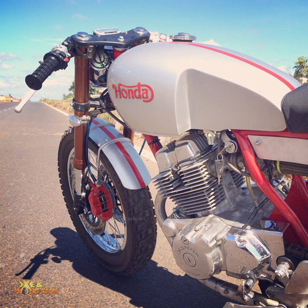 Honda LA 250 độ Cafe Racer đẹp