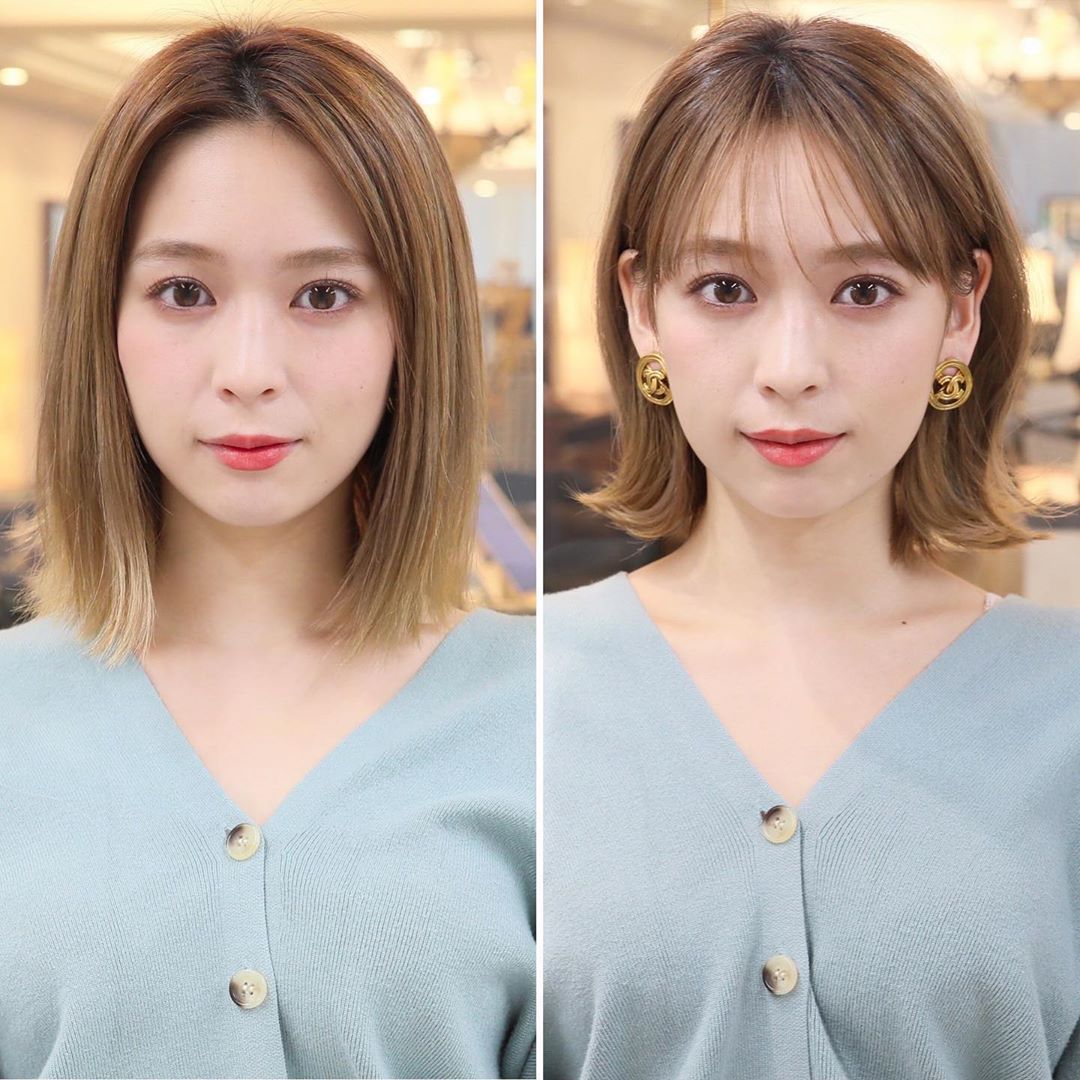 Kiểu tóc mái dành cho những nàng không có lông mày: - Ảnh 4.