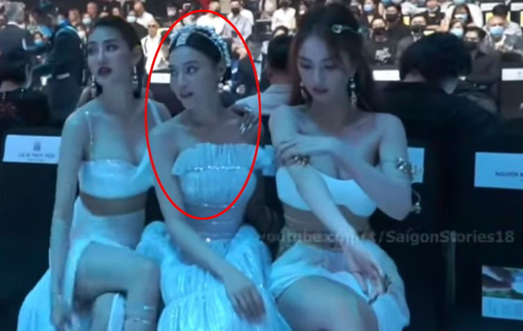 Thủy Tiên “đanh mặt” rời khỏi chỗ ngồi khi liên tục bị đàn em chen lấn? - Ảnh 4.