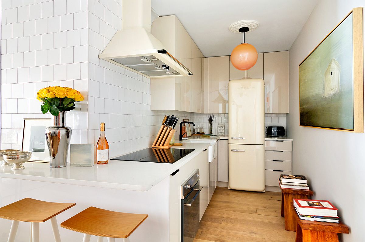 Những căn bếp nhỏ được thiết kế sáng tạo vừa đẹp vừa tiện dụng nhờ các giải pháp không ai ngờ tới - Ảnh 5.