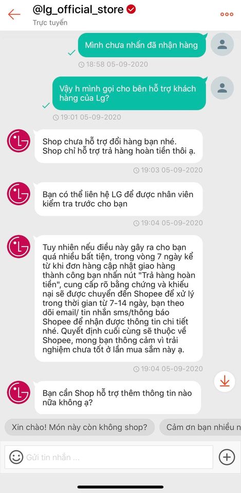 Vẫn câu chuyện mua hàng online: Hứng khởi đặt chiếc TV to