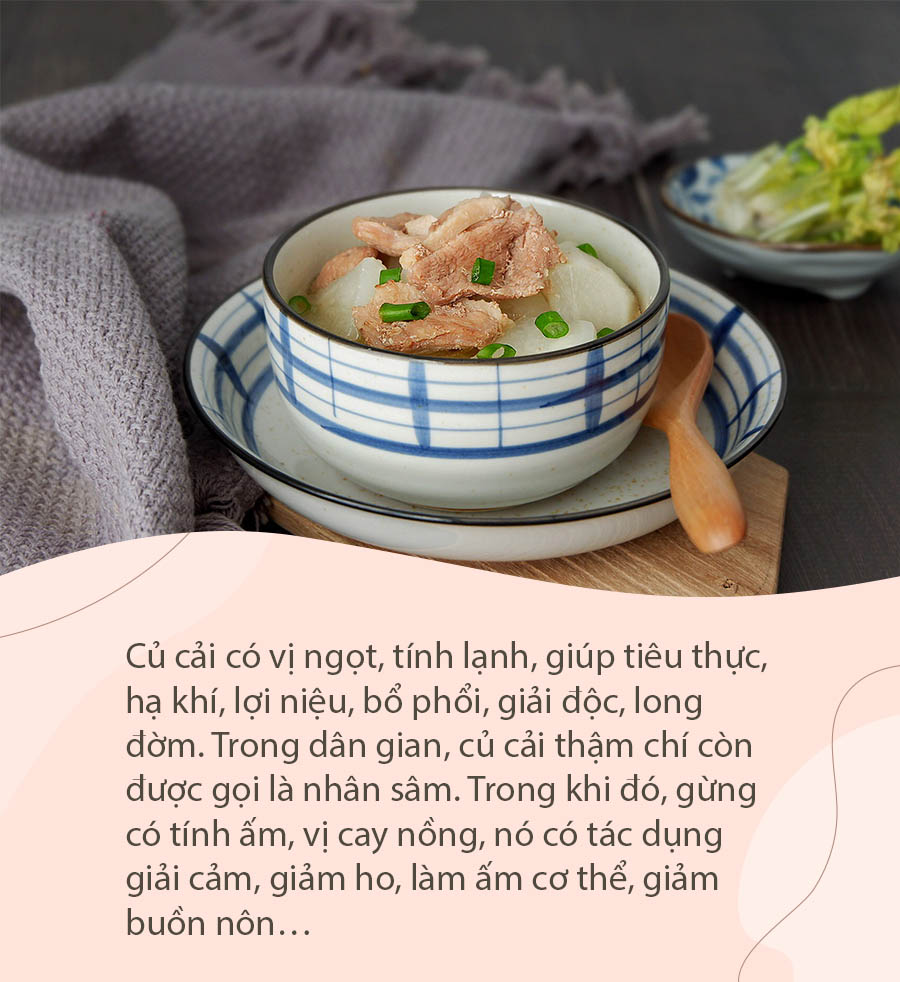 Tại sao nên “ăn củ cải vào mùa đông, ăn gừng vào mùa hè”: Biết được lý do ai cũng phải ngạc nhiên - Ảnh 1.