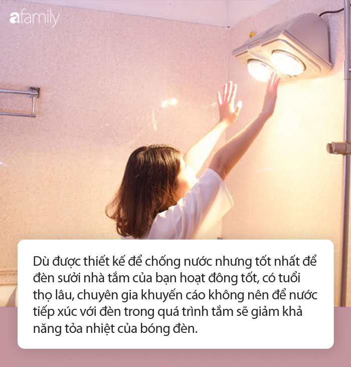 Muốn dùng đèn sưởi nhà tắm vào ngày rét đậm nhưng lại sợ cháy nổ, điện giật: Chuyên gia khuyến cáo cần ghi nhớ - Ảnh 2.