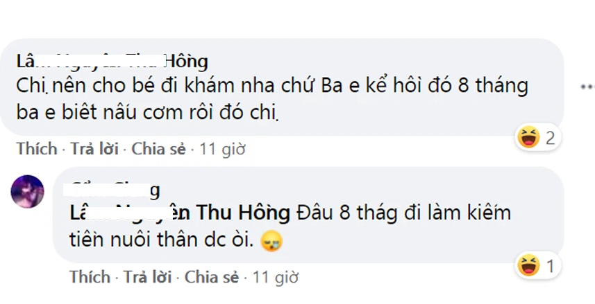 Lên mạng than trời vì con 8 tháng chưa biết đứng, các mẹ thi nhau động viên mà dân mạng được bữa