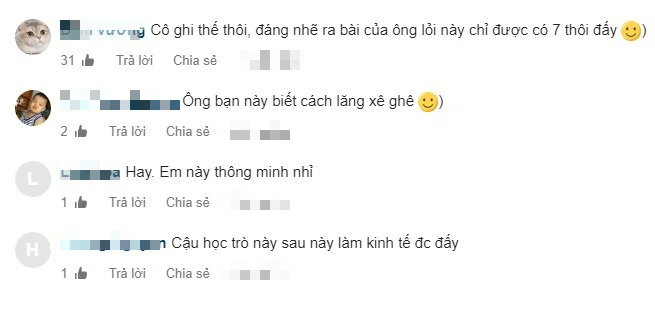 Học sinh khoe bài kiểm tra 8,5 điểm liền nhận được hàng chục nghìn lượt thích vì màn