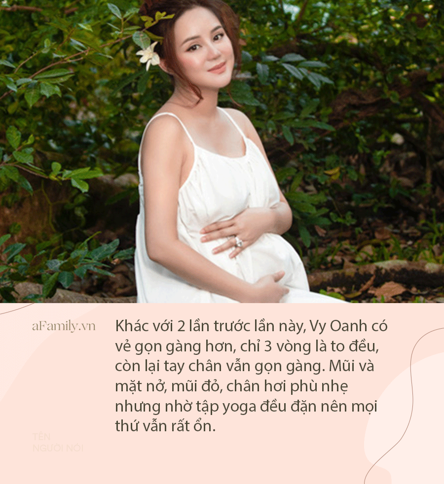 Lần đầu bí mật Mỹ sinh con, Vy Oanh gây choáng vì thân hình sồ sề mọng nước, giờ bầu lần 3 lại xinh