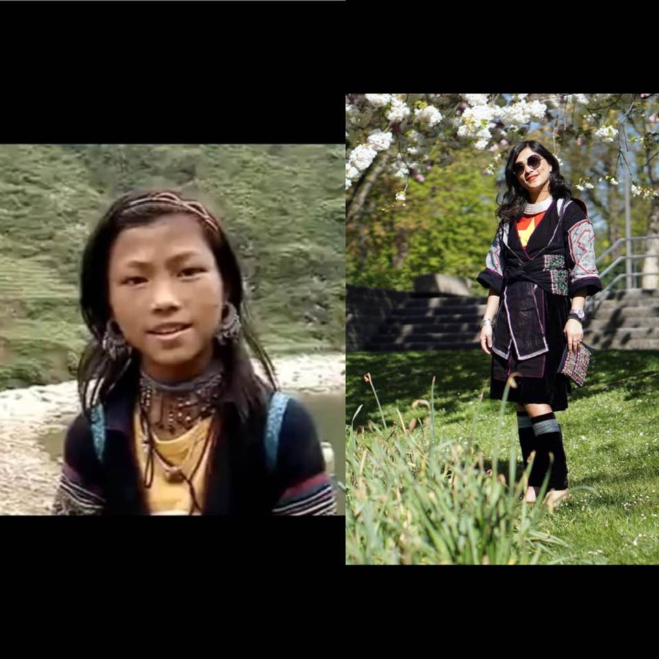Mặc cùng bộ trang phục 16 năm về trước, cô gái H'Mông nói tiếng Anh như gió khiến ai nấy ngỡ ngàng với sự khác biệt ở hiện tại - Ảnh 1.