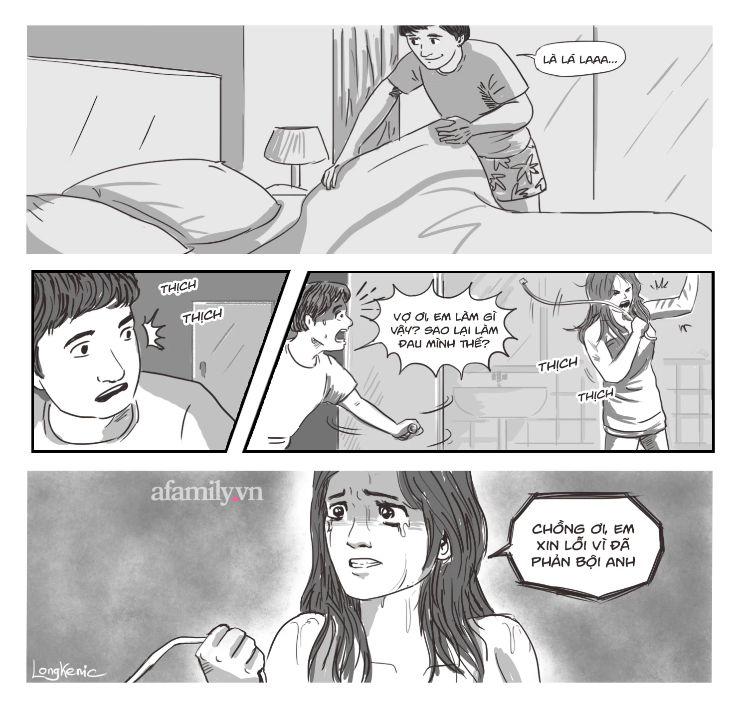 Nghe có tiếng động lạ trong nhà tắm, tôi lo lắng đẩy cửa phòng ra và choáng váng với thân hình đầy thương tích của vợ - Ảnh 1.