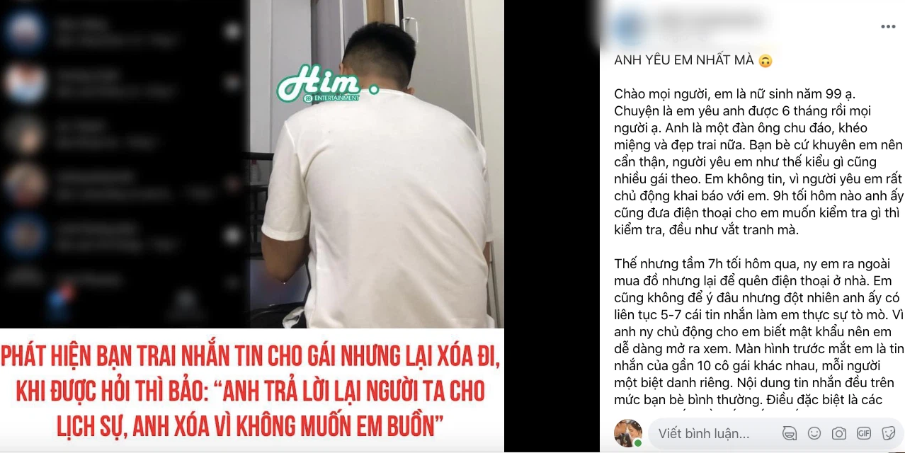 Phát hiện sự thật khủng khiếp về gã bạn trai khéo miệng từ chiếc điện thoại, lời biện hộ “thương em” càng khiến ai nấy bực mình! - Ảnh 1.
