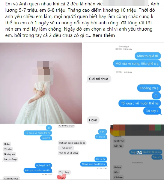 Phốt căng: Chồng ngoại tình, tuyên bố vợ