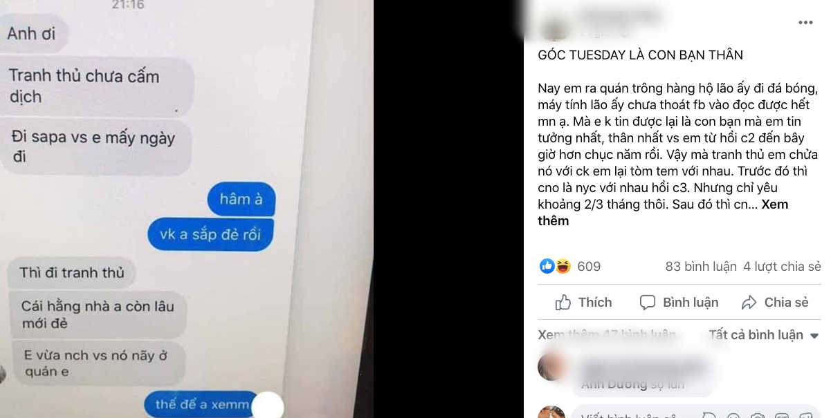 Trông cửa hàng hộ chồng, vợ bầu sắp đẻ phát hiện những tin nhắn về kế hoạch đi Sapa của kẻ thứ ba, danh tính đối phương mới khiến cô “ngã ngửa” - Ảnh 1.