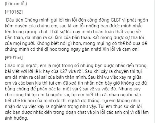 Xôn xao vụ nhóm nữ sinh 1 đại học nổi tiếng ở TP.HCM lập nhóm chat chê bai ngoại hình, soi bộ phận nhạy cảm của bạn học - Ảnh 3. Xôn xao vụ nhóm nữ sinh 1 đại học nổi tiếng ở TP.HCM lập nhóm chat chê bai ngoại hình, soi bộ phận nhạy cảm của bạn học - Ảnh 3.