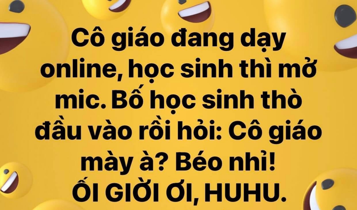Con học online chưa tắt mic, ông bố đi qua nói một câu, cô giáo nghe xong ngượng chín mặt - Ảnh 1.