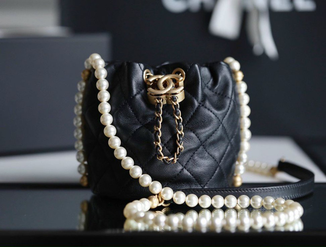 Túi Chanel 22 handbag Bag dây ngọc trai 7 màu lựa chọn  Order Siêu Cấp