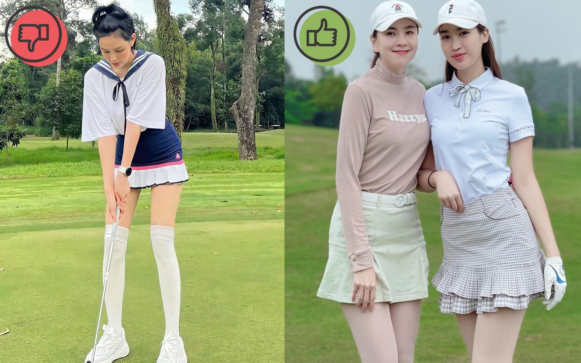 8 outings are 8 sets of uniforms, does Hien Ho really play golf seriously?