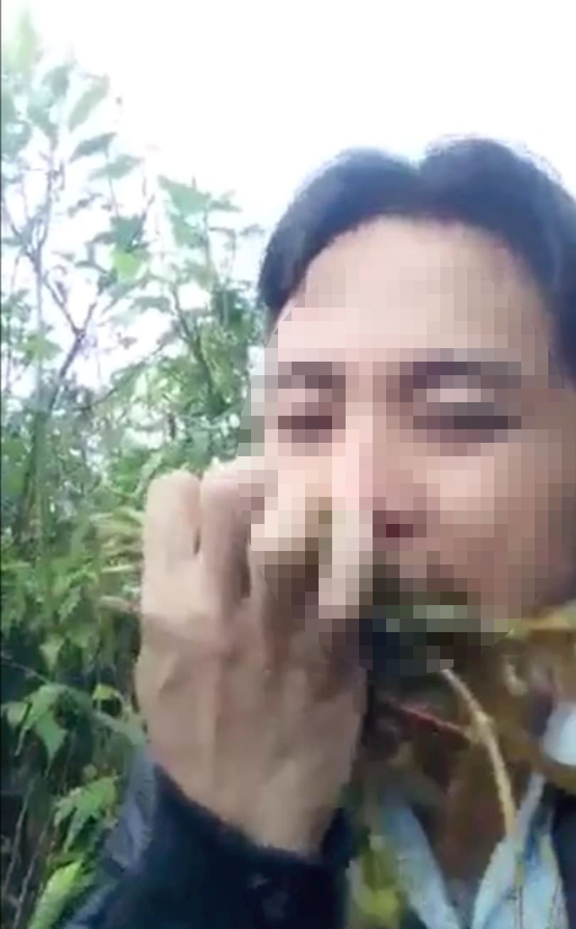 Thanh niên tự quay video cảnh ăn lá ngón tự tử vì bị ngăn cản chuyện tình cảm - Ảnh 1.