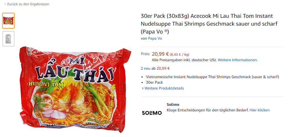 Cấp báo: Mì ăn liền Việt âm thầm có mặt tại nhiều trang bán hàng online của nước ngoài, giá bán cao ngất có nơi hơn 5 trăm nghìn/gói - Ảnh 9.