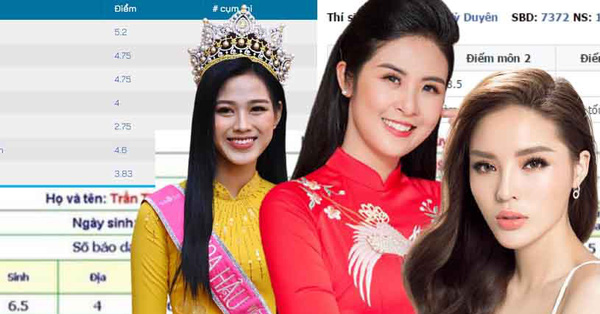 Soi điểm thi đại học của các Hoa hậu Việt Nam: Người dính nhiều tai tiếng nhất lại có thành tích vượt xa 