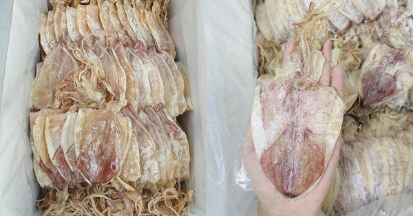 Mực khô bán giá 'rẻ giật mình' trên chợ mạng, chỉ 200.000 đồng/kg loại mực to bằng cả bàn tay