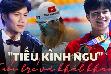 'Tiểu kình ngư' Trần Hưng Nguyên: Từ cậu bé đi bơi để... thoát nghèo đến phá kỷ lục SEA Games ở tuổi 16