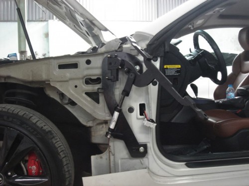 Nở rộ trào lưu độ cửa xe cắt kéo tại Việt Nam - ảnh 9