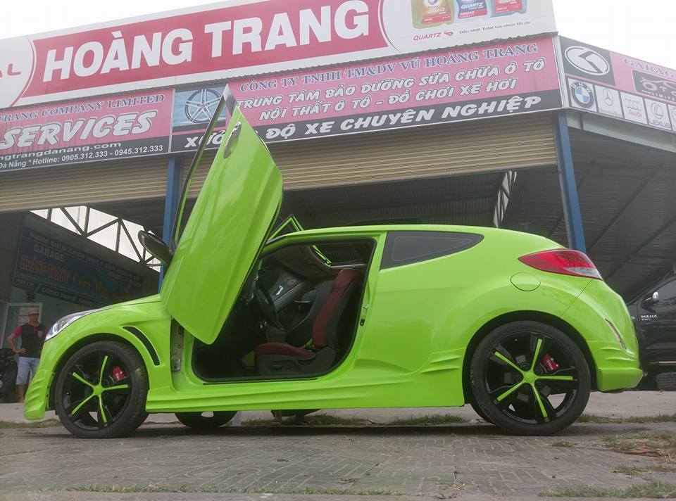 Nở rộ trào lưu độ cửa xe cắt kéo tại Việt Nam - ảnh 11