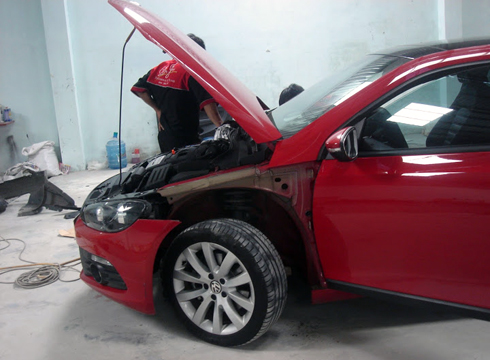 Nở rộ trào lưu độ cửa xe cắt kéo tại Việt Nam - ảnh 10