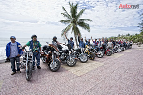 Những tín đồ đam mê Harley-Davidson tại HOG Sài Gòn