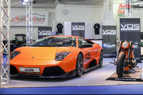 Cặp đôi Murcielago tại triển lãm Euro Motor, Munich vừa qua