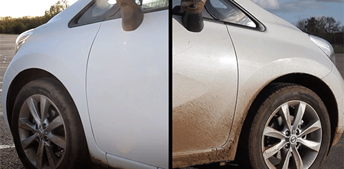 Xe Nissan ra mắt công nghệ đột phá sơn tự rửa bụi bẩn - ảnh 1