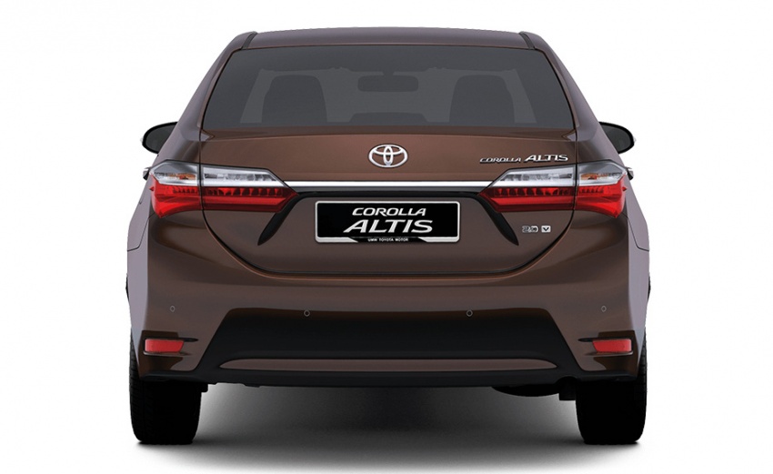 Hé lộ thông số của Toyota Corolla Altis 2017 phiên bản Đông Nam Á - ảnh 2