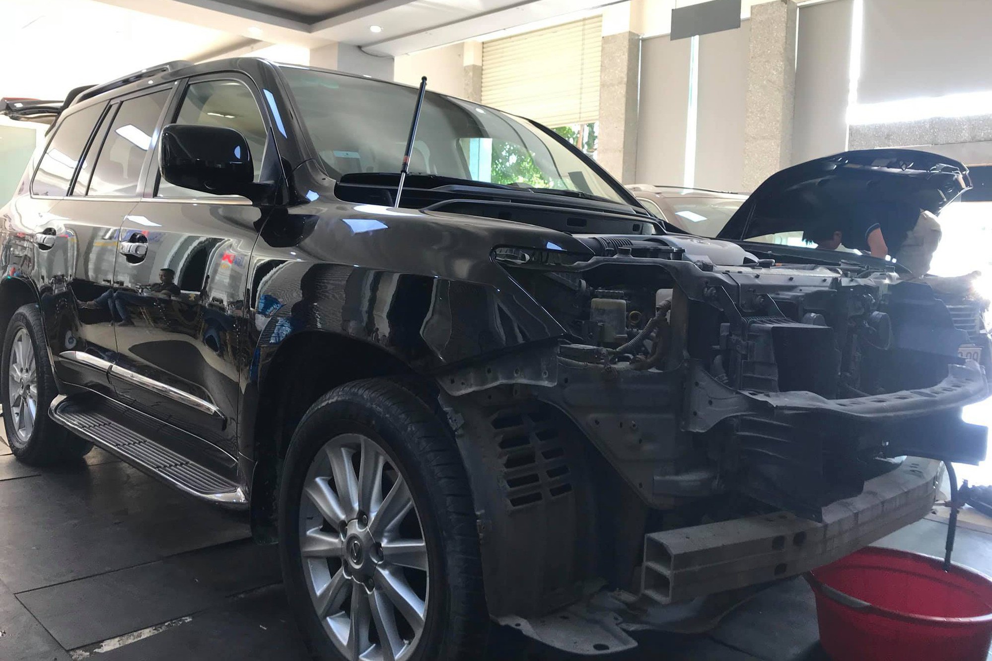 15 ngày lột xác Lexus LX570 2008 thành 2018 với 450 triệu đồng của dân chơi Việt - Ảnh 6.