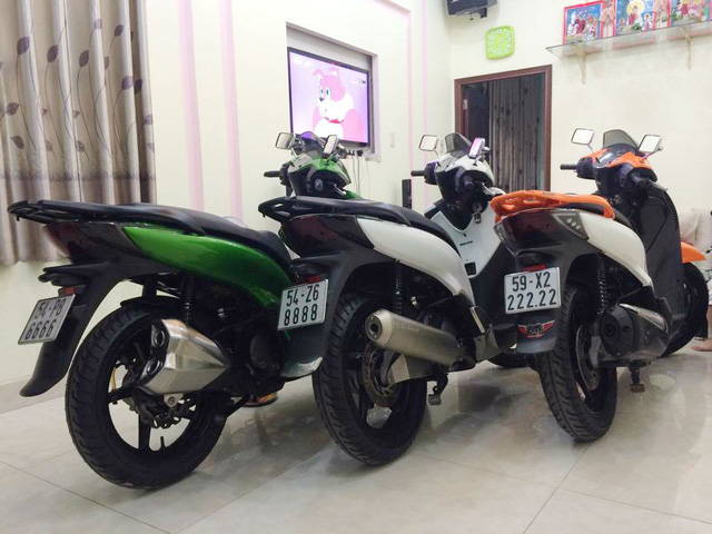 Sốc với dàn Honda SH 150i cùng bộ biển tứ, ngũ quý đẹp đến lạ kỳ - ảnh 12