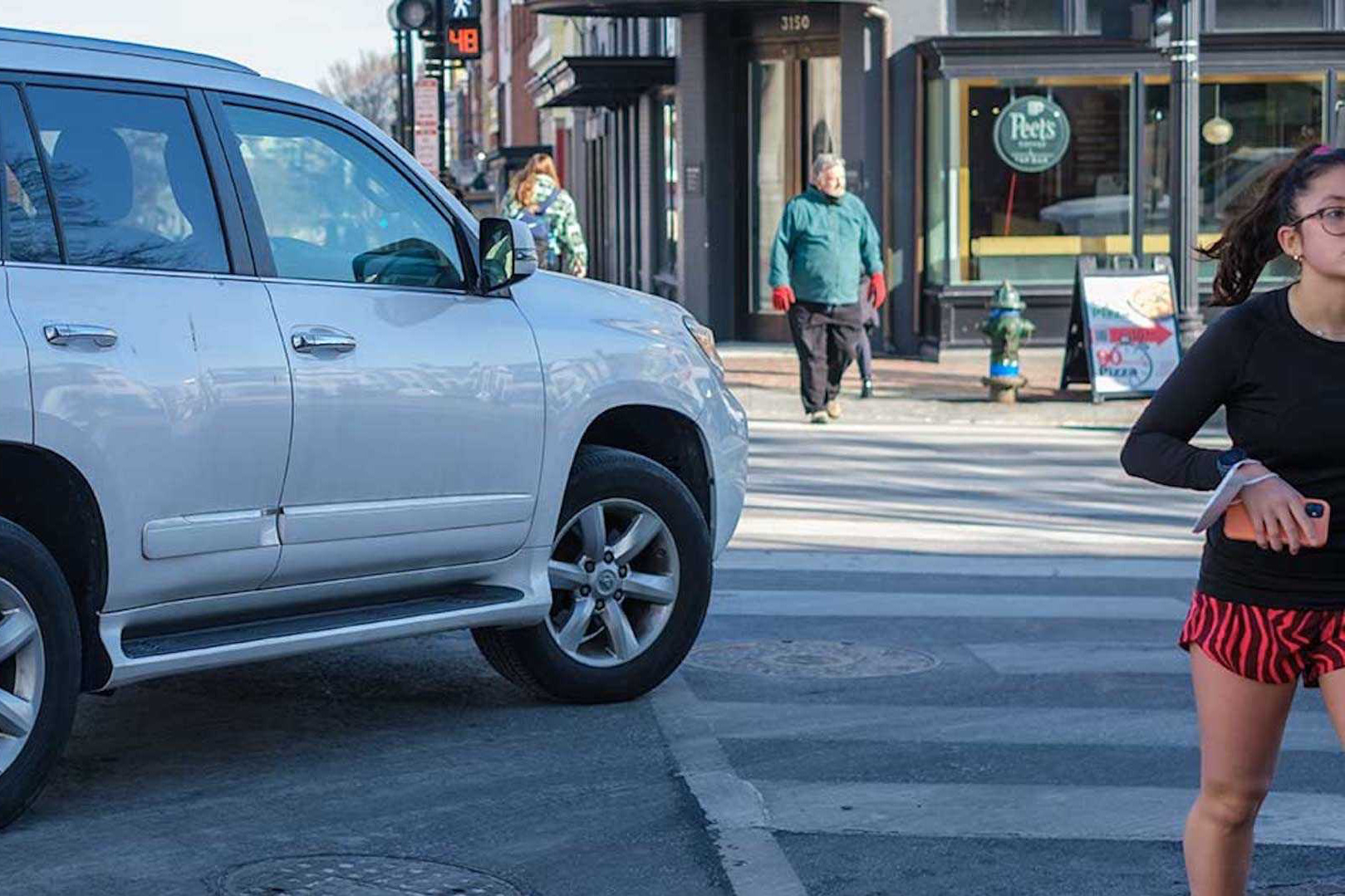 The proliferation of SUVs increases the danger on the road