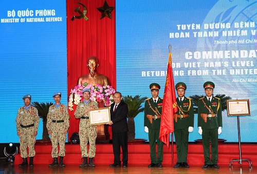 Nghe VietNamNet: Tuyên dương 63 sĩ quan quân đội tham gia phái bộ LHQ