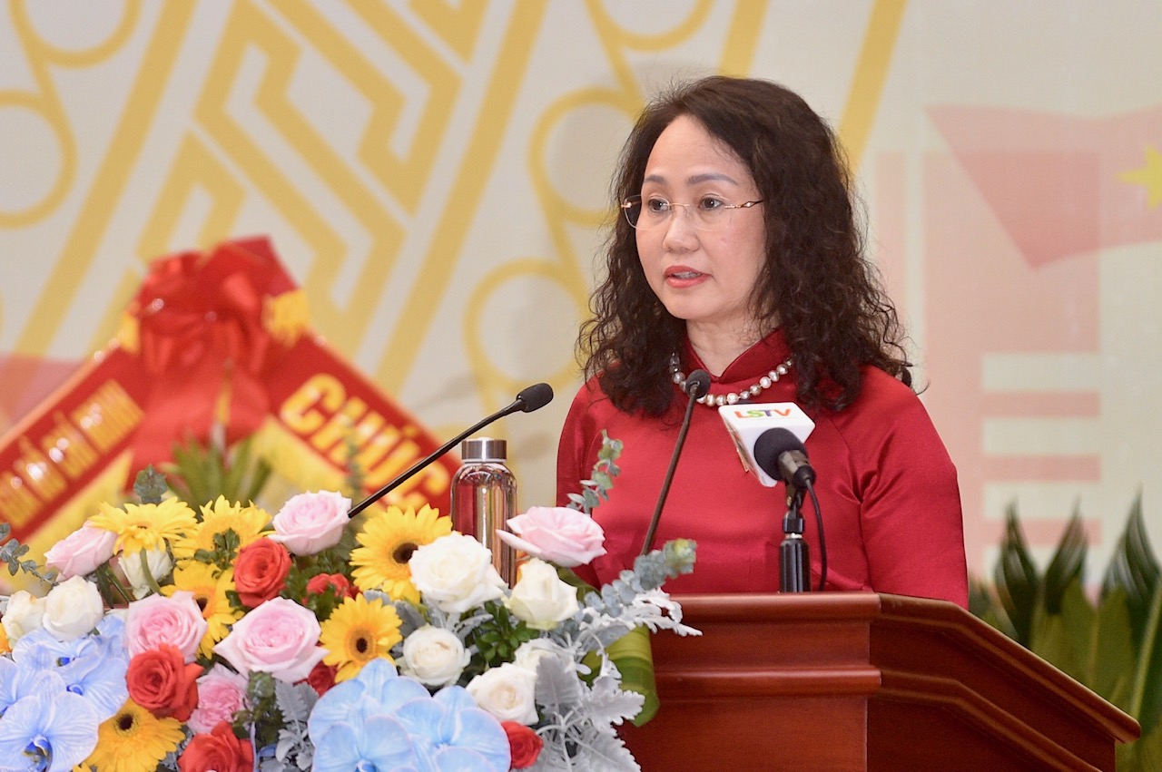 Bà Lâm Thị Phương Thanh tái cử chức Bí thư Tỉnh ủy Lạng Sơn