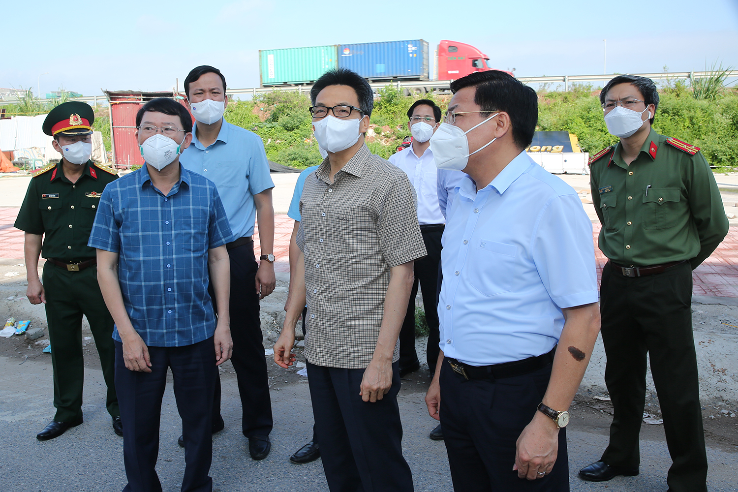 Bốn yêu cầu của Phó Thủ tướng Vũ Đức Đam về chống dịch tại Bắc Giang