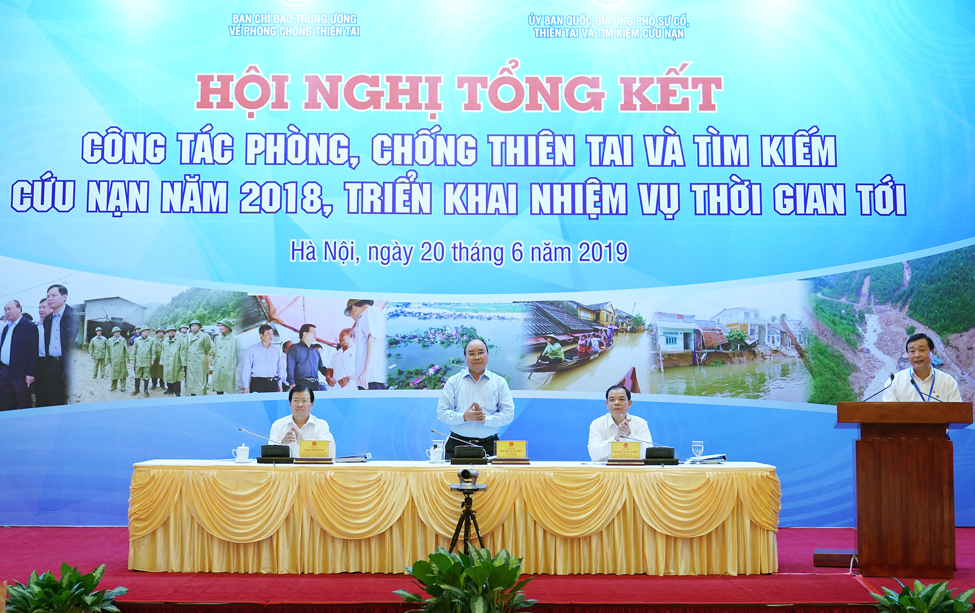 Thủ tướng chủ trì hội nghị toàn quốc phòng chống thiên tai