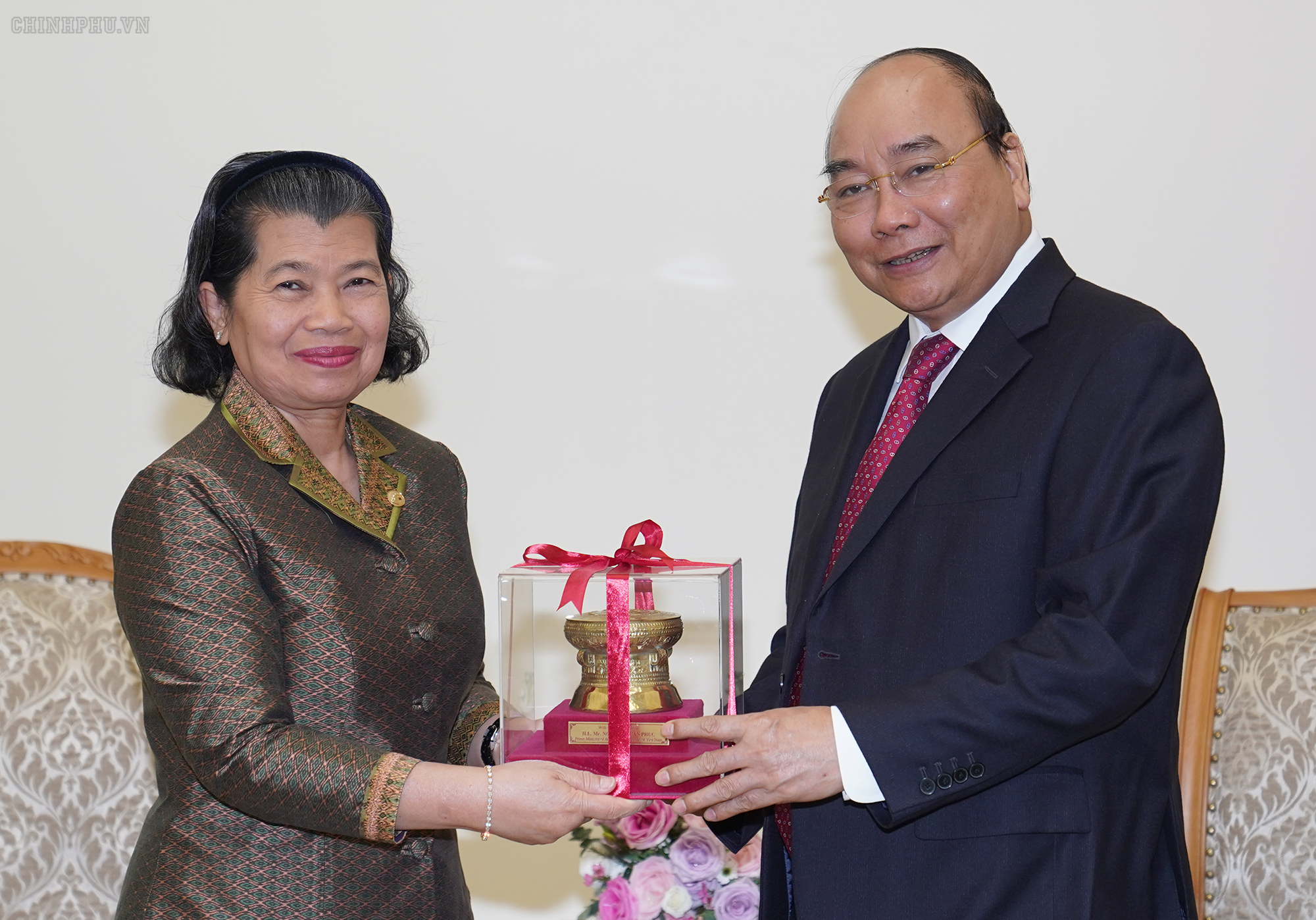 Nghe VietNamNet: Thủ tướng tiếp Phó Thủ tướng Campuchia