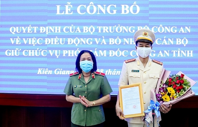 Bộ trưởng Công an điều động, bổ nhiệm lãnh đạo công an 4 tỉnh