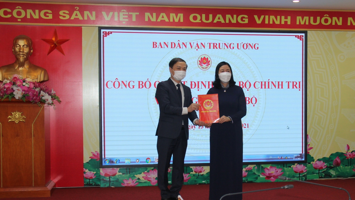 Bộ Chính trị điều động, phân công Phó Ban Dân vận Trung ương