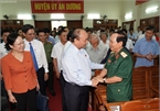 Hình ảnh Thủ tướng Nguyễn Xuân Phúc tiếp xúc cử tri Hải Phòng