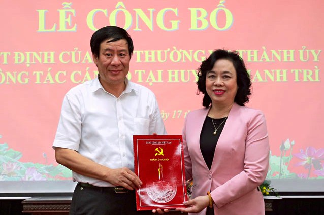 Điều động, bổ nhiệm nhân sự Hà Nội và 5 tỉnh