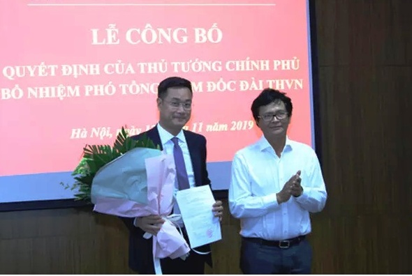 Đài Truyền hình VN công bố quyết định nhân sự của Thủ tướng