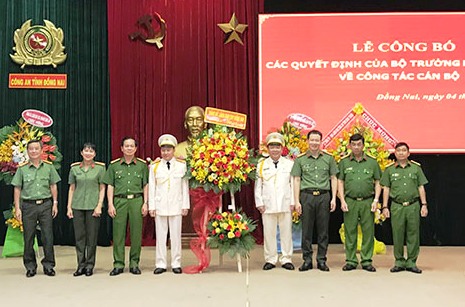 Bộ Công an bổ nhiệm lãnh đạo 8 cơ quan