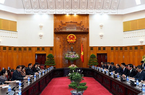 Thủ tướng Nguyễn Xuân Phúc tiếp Phó Thủ tướng Thái Lan - ảnh 2