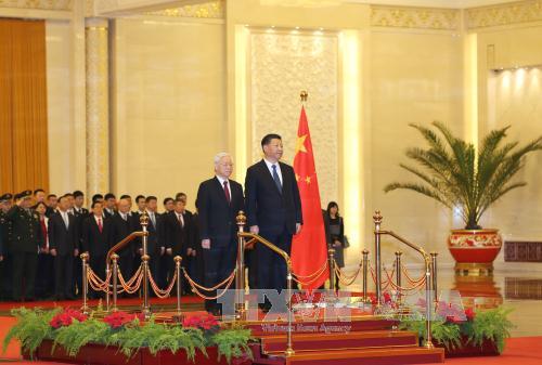 Lễ đón chính thức Tổng Bí thư Nguyễn Phú Trọng - ảnh 2