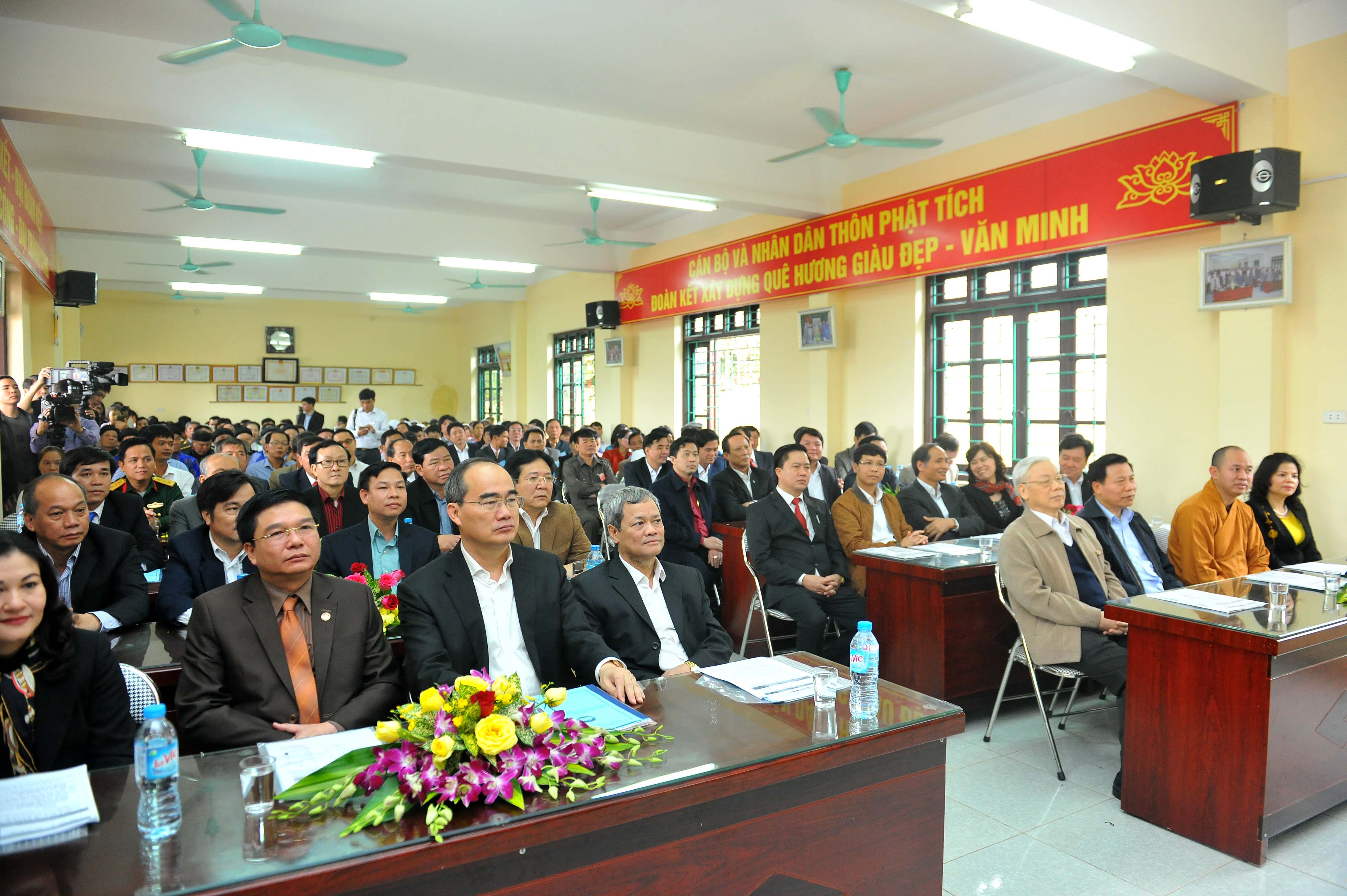 Tổng Bí thư dự Ngày hội đại đoàn kết toàn dân tộc tại tỉnh Bắc Ninh - ảnh 2