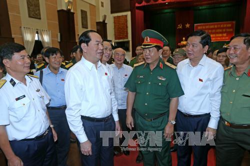 Chủ tịch nước: Chủ động đấu tranh làm thất bại mọi âm mưu, hoạt động chống phá - ảnh 1